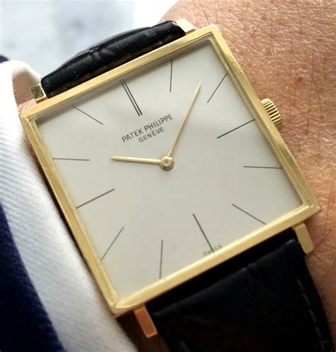 patek philippe square vintage